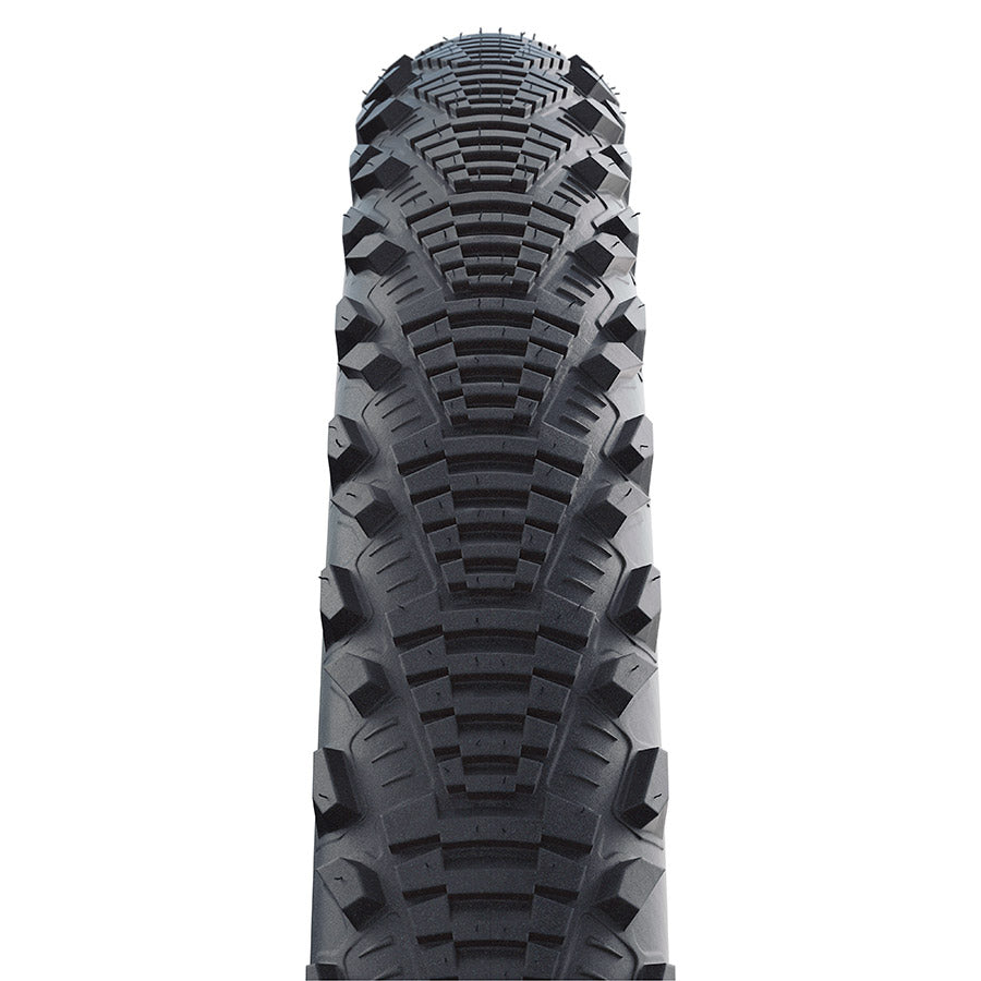 Schwalbe, CX Comp, Tire, 700x35C, Wire, Clincher, SBC, LiteSkin-K-Guard, 50TPI, Black