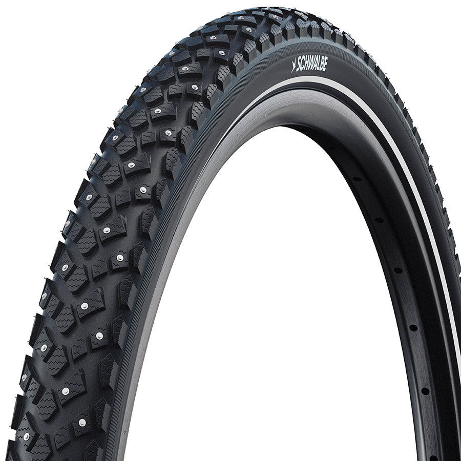Schwalbe, Marathon Winter Plus, Tire, 26''x2.00, Wire, Clincher, Winter, SmartGuard, 67TPI, Black