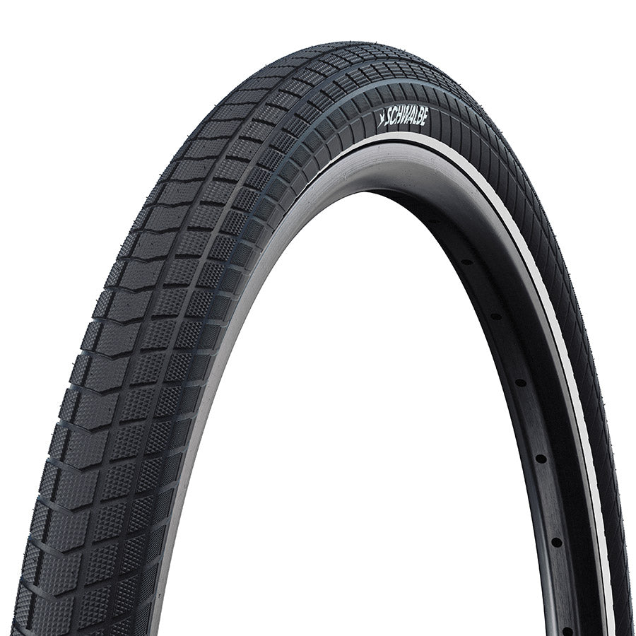 Schwalbe, Super Moto-X, Hybrid Tire, 26"x2.40, Wire, Clincher, Addix, DD, GreenGuard, 67TPI, Black