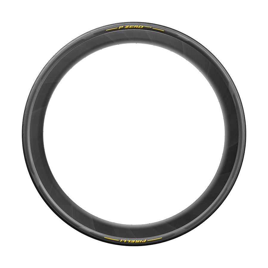 Pirelli, PZero Race, Road Tire, 700x26C, Folding, Clincher, SmartEVO, TechBELT, 127TPI, Yellow, Made in Italy