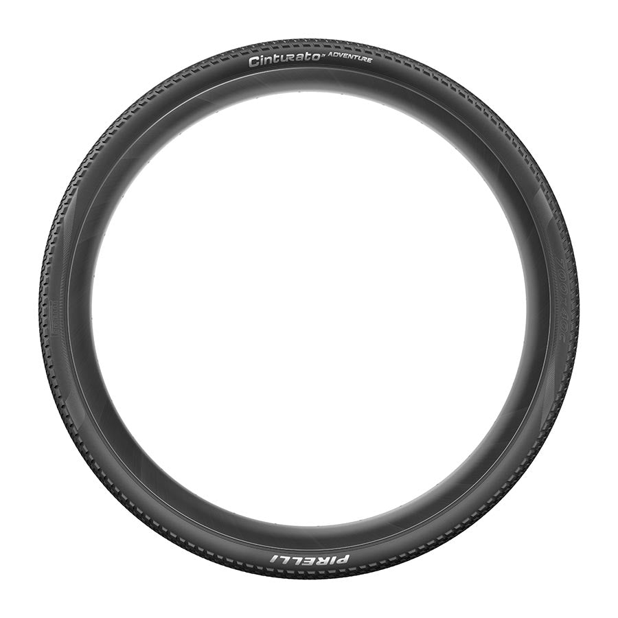 Pirelli, Cinturato Adventure, Gravel Tire, 700x45C, Folding, Tubeless Ready, Pro (Gravel), 60TPI, Black