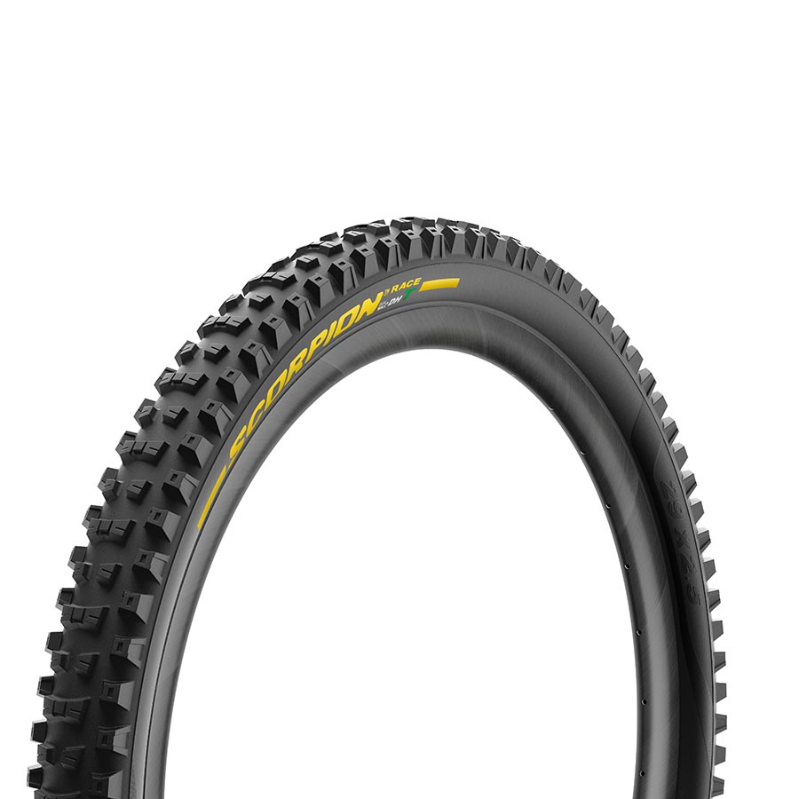 Pirelli, Scorpion Race DH T, Mountain Tire, 29"x2.50, Folding, Tubeless Ready, SmartEVO DH, DualWALL, 60TPI, Black
