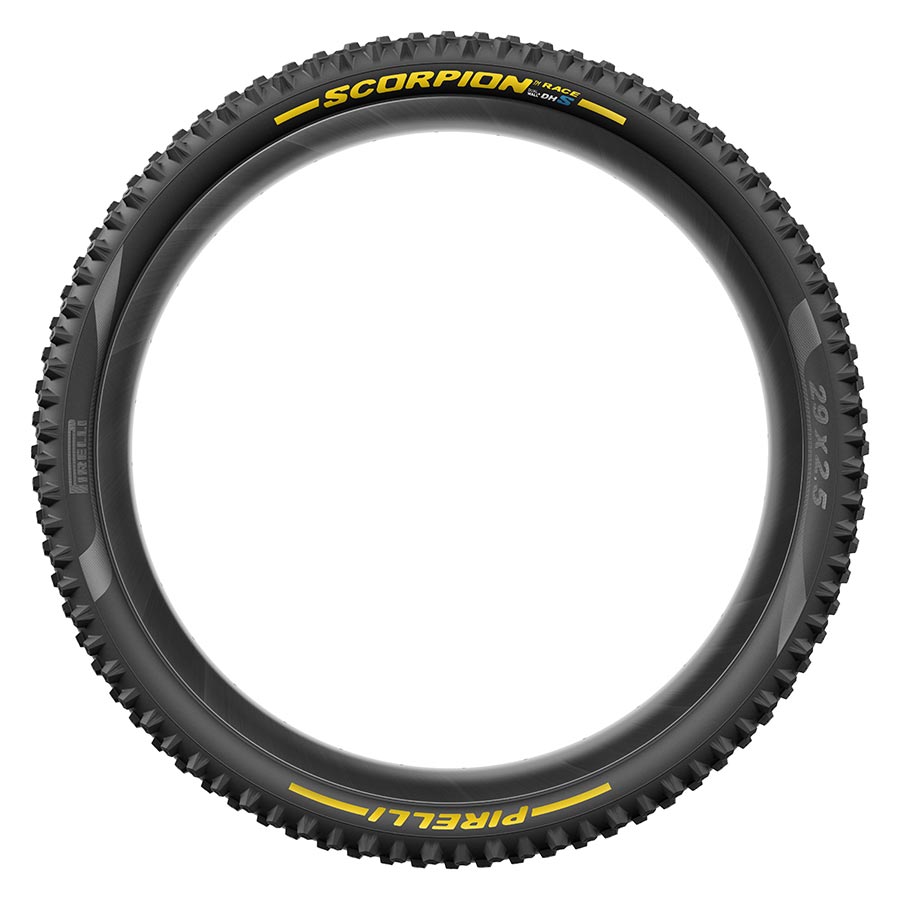 Pirelli, Scorpion Race DH S, Mountain Tire, 29"x2.50, Folding, Tubeless Ready, SmartEVO DH, DualWALL, 60TPI, Black