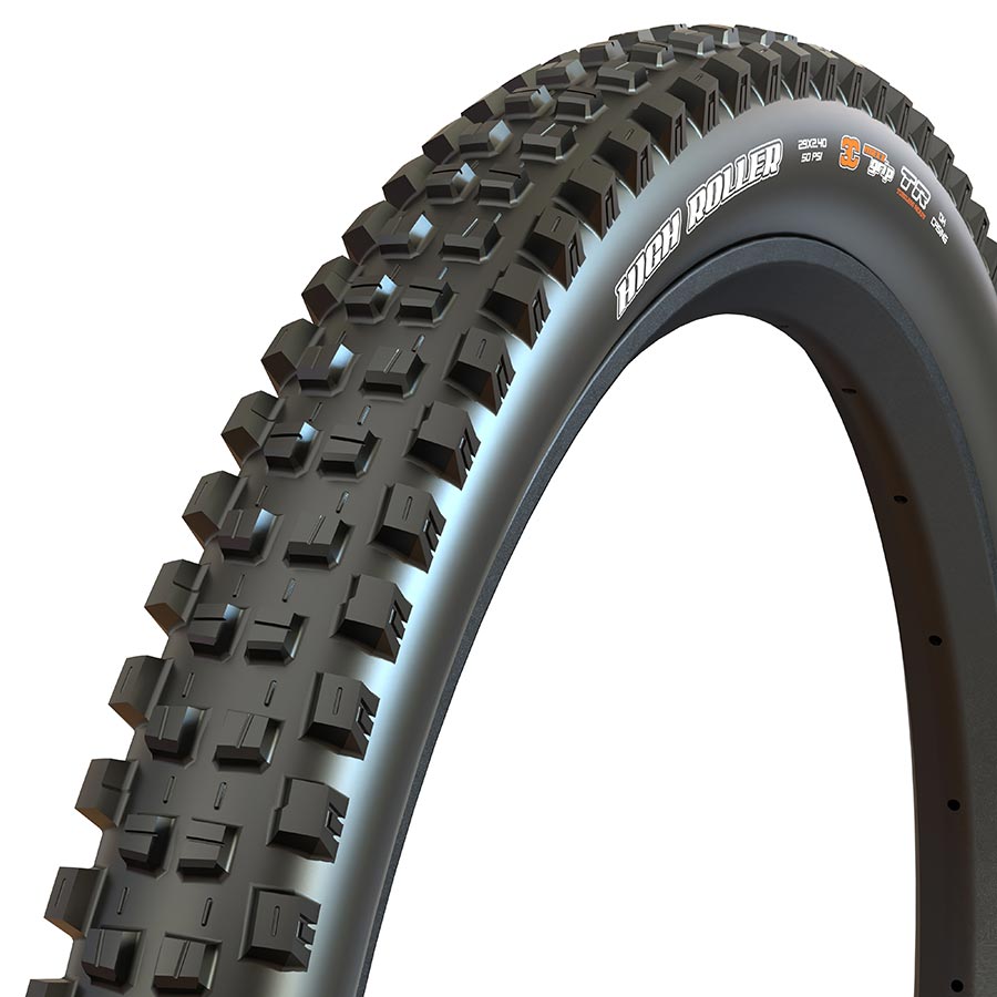 Maxxis, High Roller III, Mountain Tire, 29"x2.40, Folding, 3C Maxx Grip, Double Down, 120x2TPI, Black