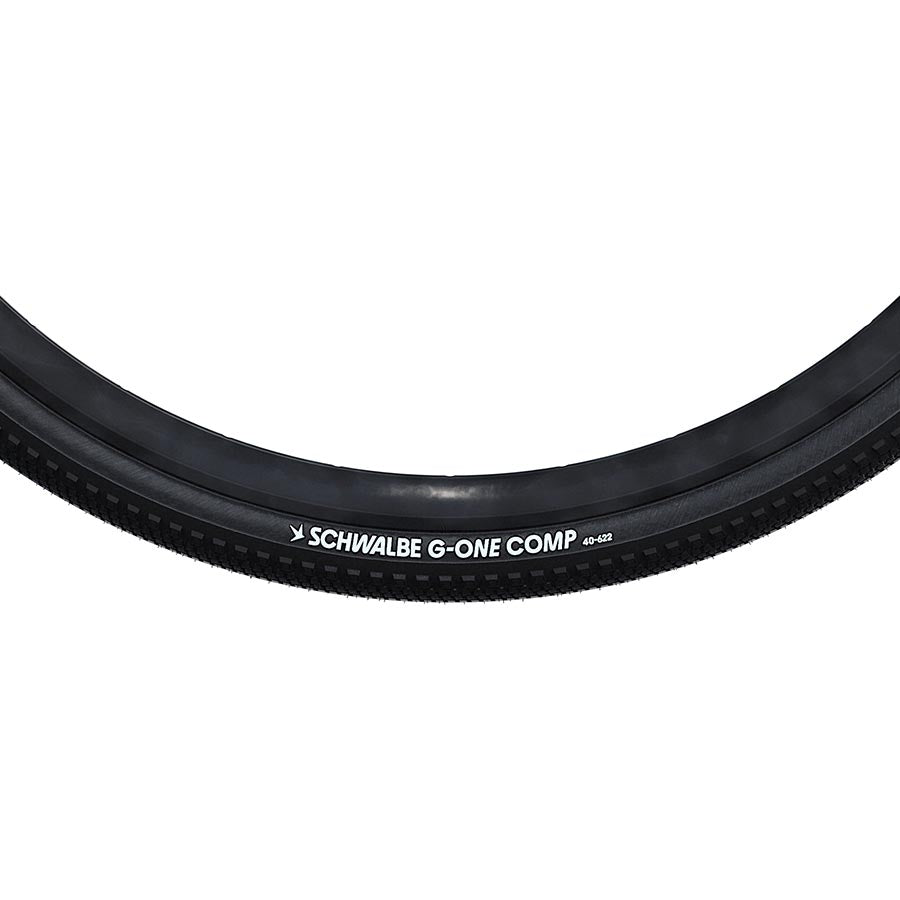 Schwalbe, G-One Comp, Gravel Tire, 28x1.70, Wire, GreenCompound, K-Guard, Black