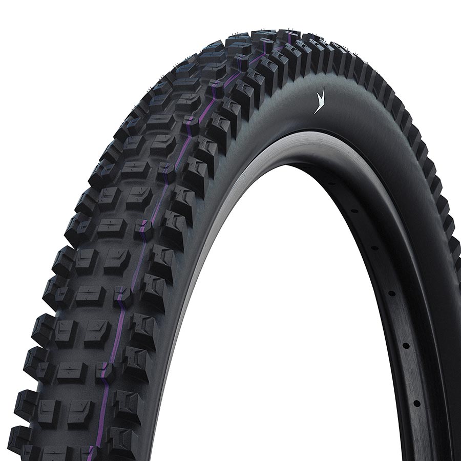 Schwalbe, Albert Gravity Pro, Mountain Tire, 29"x2.50, Folding, Tubeless Ready, Addix Ultra Soft, Gravity Pro - Radial, 67TPI, Black