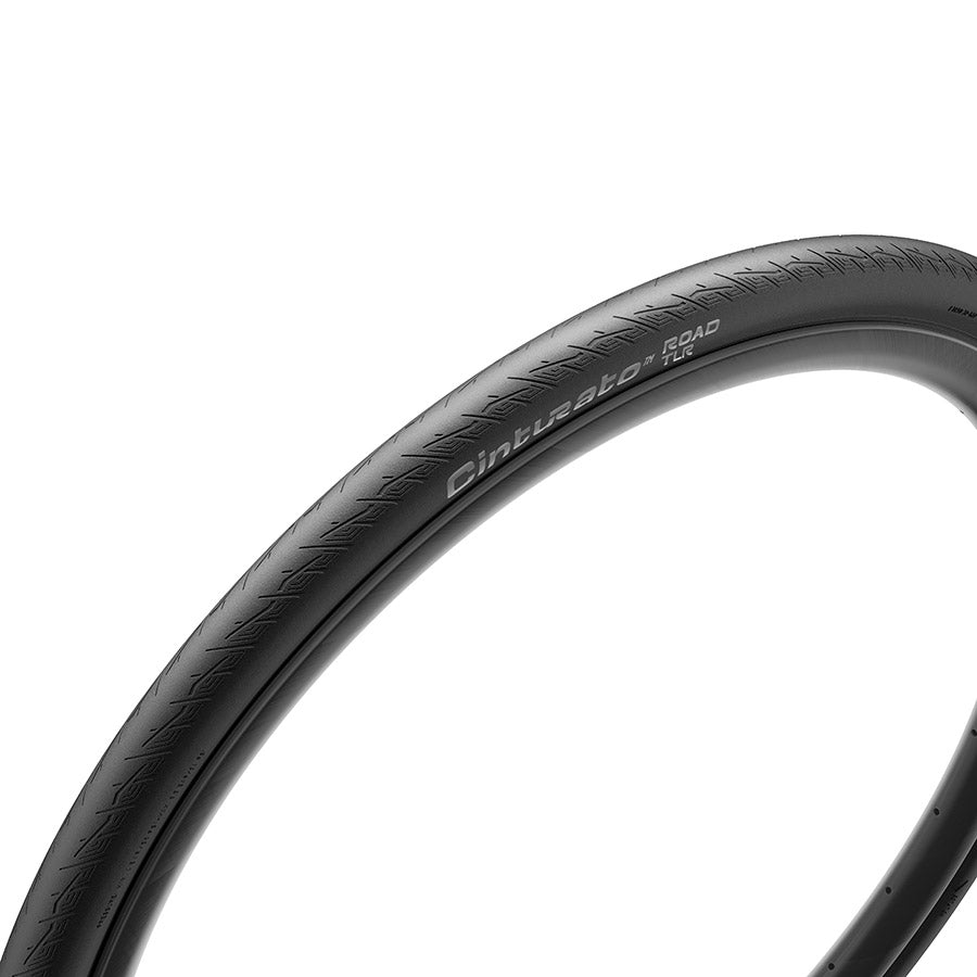 Pirelli, Cinturato Road TLR, Road Tire, 700x32C, Folding, Tubeless Ready, SmartNET™ Silica, TechWALL+, 60TPI, Black