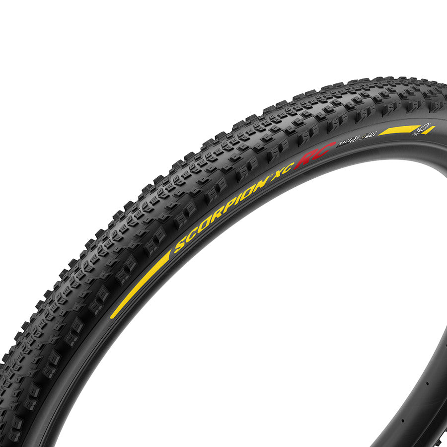 Pirelli, Scorpion Race XC RC, Mountain Tire, 29x2.4, Folding, Tubeless Ready, Race XC Compound, ProWALL, 120TPI, Black