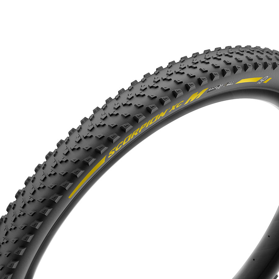 Pirelli, Scorpion Race XC M, Mountain Tire, 29x2.4, Folding, Tubeless Ready, Race XC Compound, ProWALL, 120TPI, Black