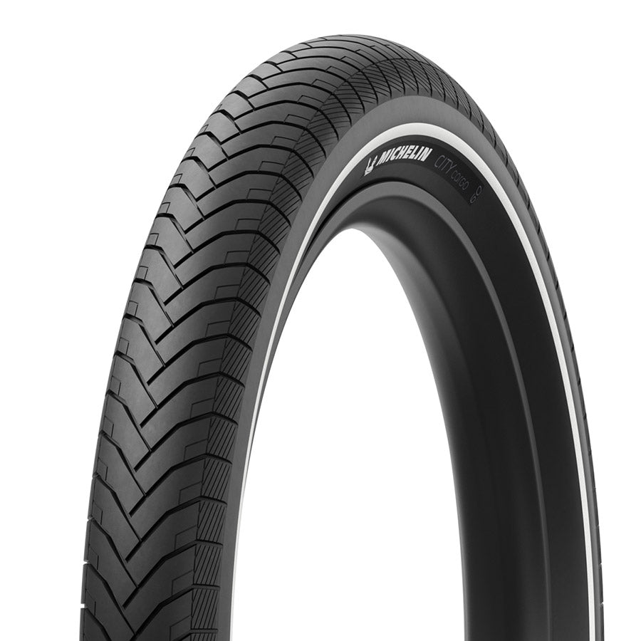 Michelin, City Cargo TT, Hybrid Tire, 20x2.40, Wire, TT, MAGI-X, Cargo Shield, 6x62, Black