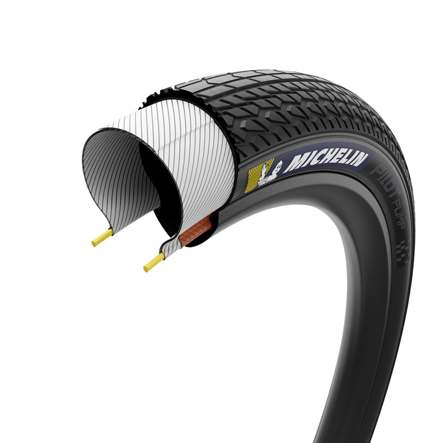 Michelin, Pilot Pump TLR, 26x2.10, Folding, Tubeless Ready, 3x55, Black