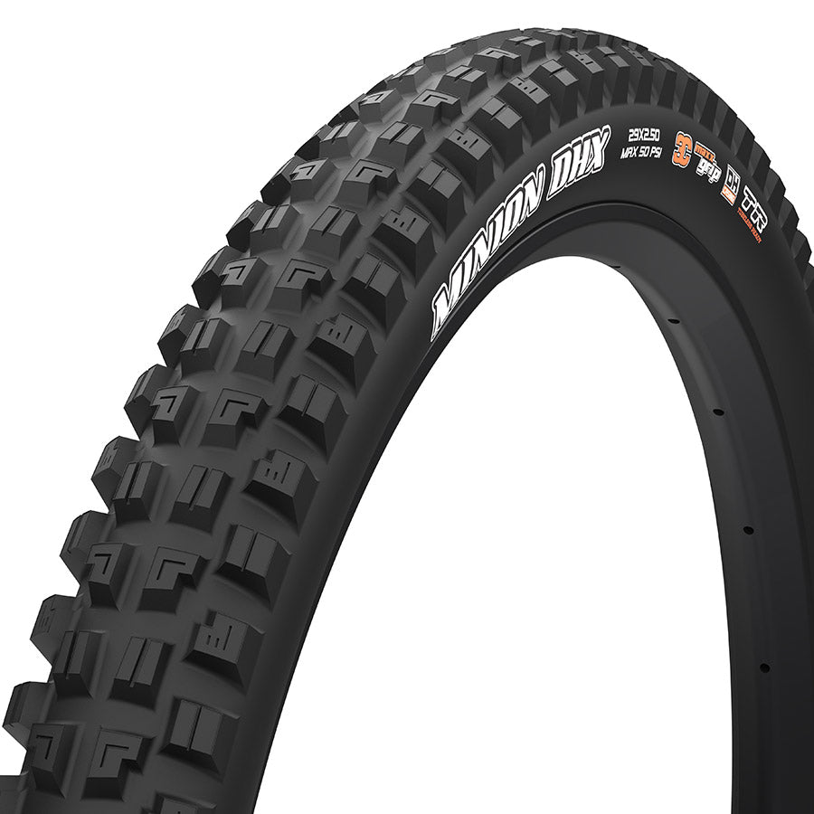 Maxxis, Minion DHX, Mountain Tire, 27.5"x2.50, Folding, Tubeless Ready, 3C Maxx Grip, DH, 120x2TPI, Black