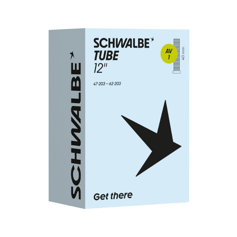 Schwalbe, Schrader, Tube, 45° Schrader, Length: 40mm, 12-1/2'', 1.90-2.40