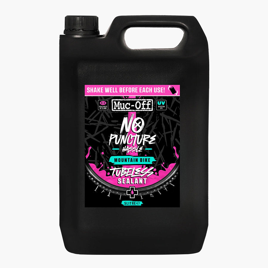 Muc-Off, No Puncture Hassle MTB Tubeless Sealant, 5Lavec pompe