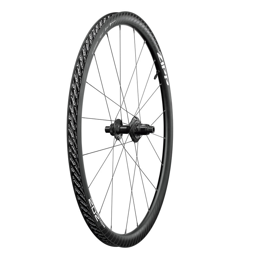 Zipp, 202 NSW A1, Wheel, Rear, 700C / 622, Holes: 20, 12mm TA, 142mm, Disc Center Lock, Shimano HG 11
