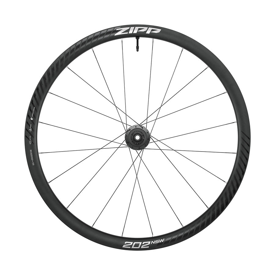 Zipp, 202 NSW A1, Wheel, Rear, 700C / 622, Holes: 20, 12mm TA, 142mm, Disc Center Lock, Shimano HG 11