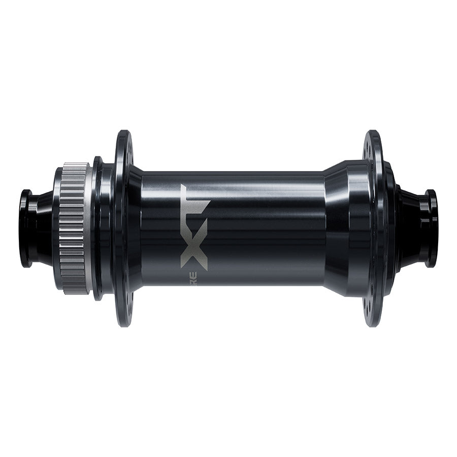 Shimano, Deore XT HB-M8210-B, Disc Hub, Front, 28H, 15mm TA, 110mm, Black, EHBM8210BCX