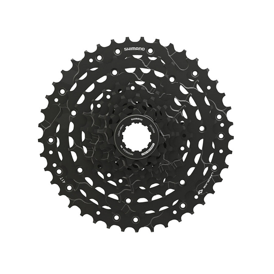 Shimano, CS-LG300-9, Cassette, Phosphate coated, Speed: 9, 11-41T, HG 9-10sp, ECSLG3009141