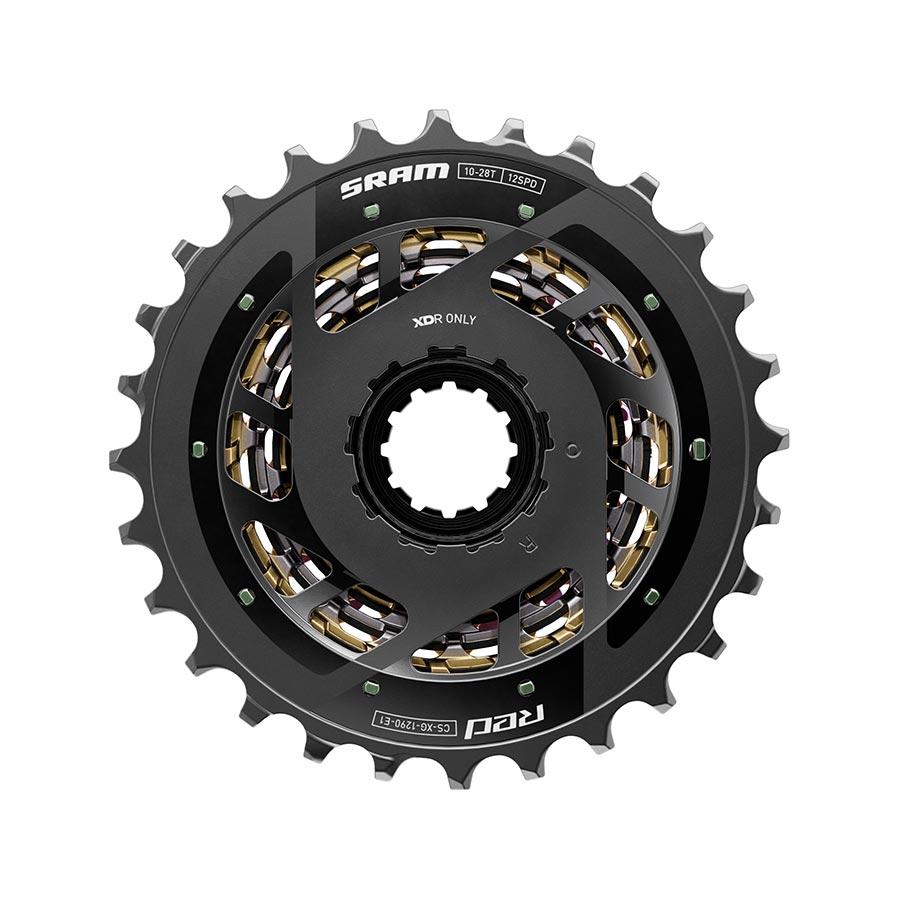 SRAM, XG-1290 E1, Cassette, Rainbow, Speed: 12, 10-28T, XD-R