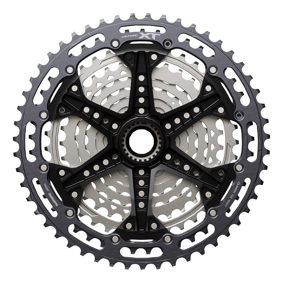 Shimano, Deore XT CS-M8200, Cassette, Anodized, Speed: 12, 10-51T, MicroSpline, ICSM8200051