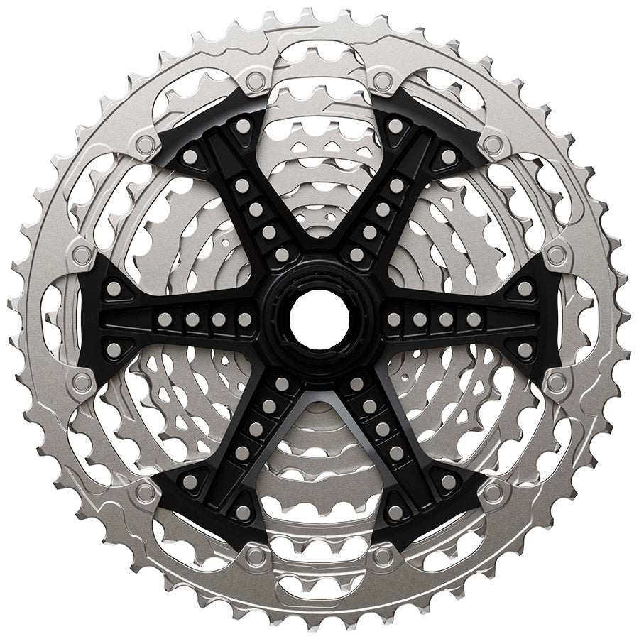 Shimano, Deore CS-M6200, Cassette, Chrome, Speed: 12, 10-51T, MicroSpline, ICSM620012051