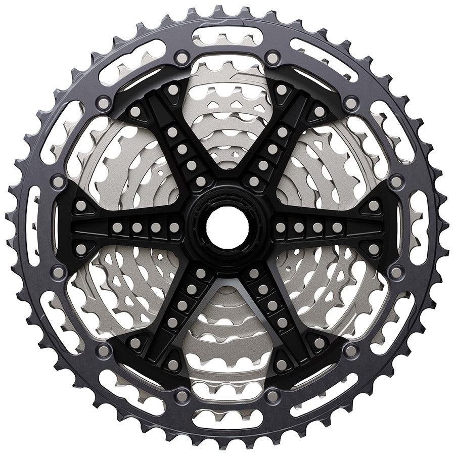 Shimano, Deore CS-M7200, Cassette, Chrome/Black, Speed: 12, 10-51T, MicroSpline, ICSM7200051