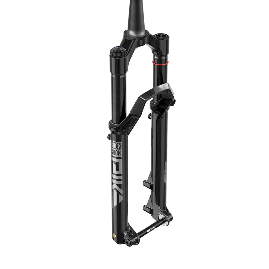 RockShox, Pike Ultimate C2, Suspension Fork, 29'', DebonAir+ W/ButterCups, 130mm, 1-1/8''-1.5'', 15x110mm TA, Rake: 44mm, Black