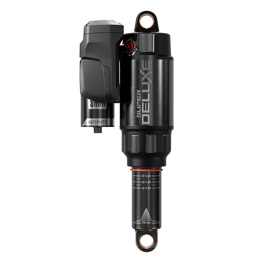 RockShox, Super Deluxe FLT Attendant D1, Rear shock, 210x55, Shaft Eyelet: Standard, Body Eyelet: Standard, Token Loc 2, Reb55/Comp30, Mid4-Loc6, Santa Cruz Hightower 2, 3 2019-2024
