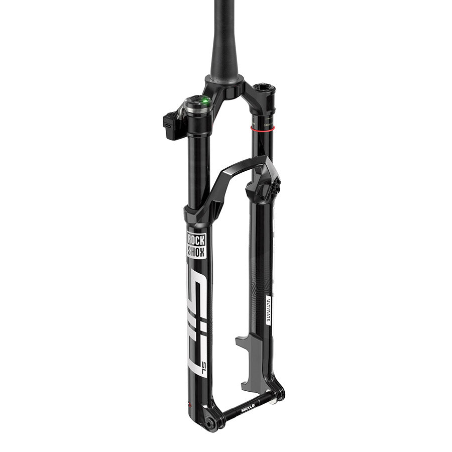 RockShox, SID SL Flight Attendant E2, Suspension Fork, 29'', DebonAir, 100mm, 1-1/8''-1.5'', 15x110mm TA, Rake: 44mm, Black, Remote: Sold Separately