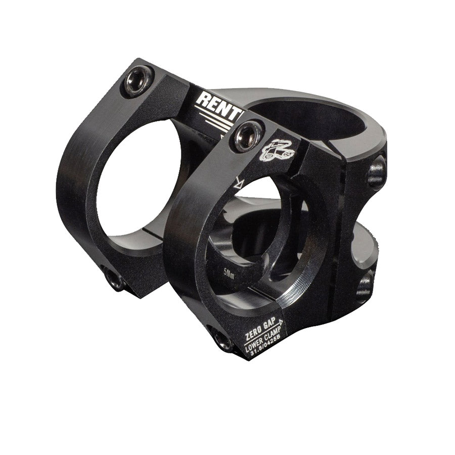 Renthal, V2 Apex, Stem, Diameter: 31.8mm, Length: 31mm, Steerer: 1-1/8'', Black