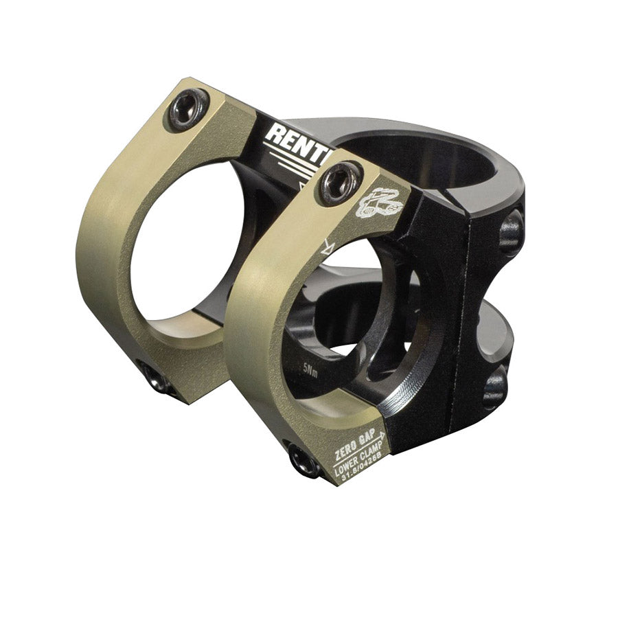 Renthal, V2 Apex, Stem, Diameter: 31.8mm, Length: 31mm, Steerer: 1-1/8'', Gold