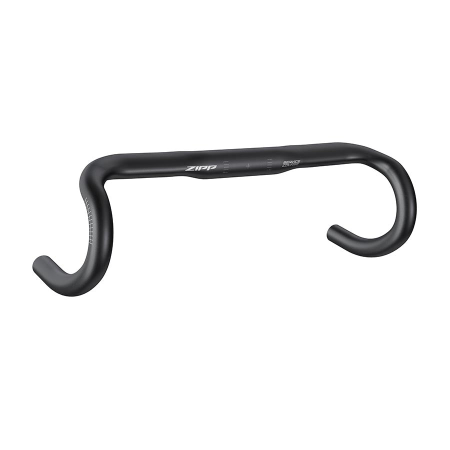 Zipp, Service Course 70 Ergo, Drop Handlebar, Diameter: 31.8mm, 380mm, Drop: 128mm, Reach: 70mm, Black