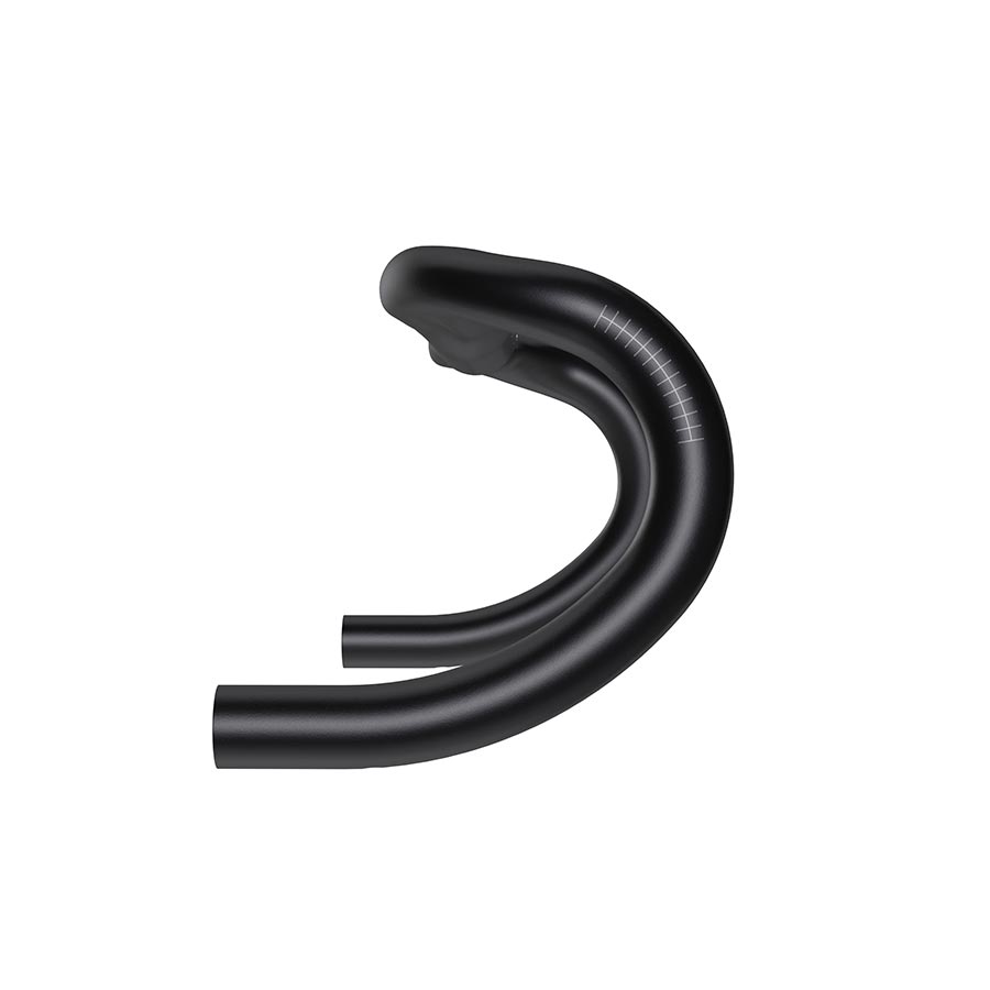 Zipp, Service Course 70 Ergo, Drop Handlebar, Diameter: 31.8mm, 380mm, Drop: 128mm, Reach: 70mm, Black