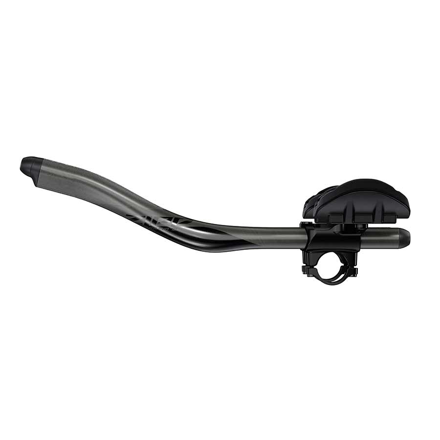 Zipp, Vuka Clip Carbon A1, Aero Handlebar, Above Bar Mount, Rise: 110mm, Black, 00.6618.174.002