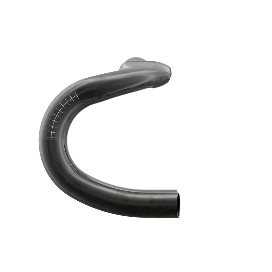 Zipp, SL 80 Race A1, Drop Handlebar, Diameter: 31.8mm, 440mm, Drop: 125mm, Reach: 80mm, Black