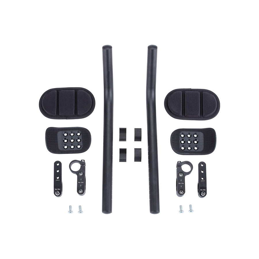 BBB Cycling, BHB-60 AeroMAX, : Aluminum, : Black, Set