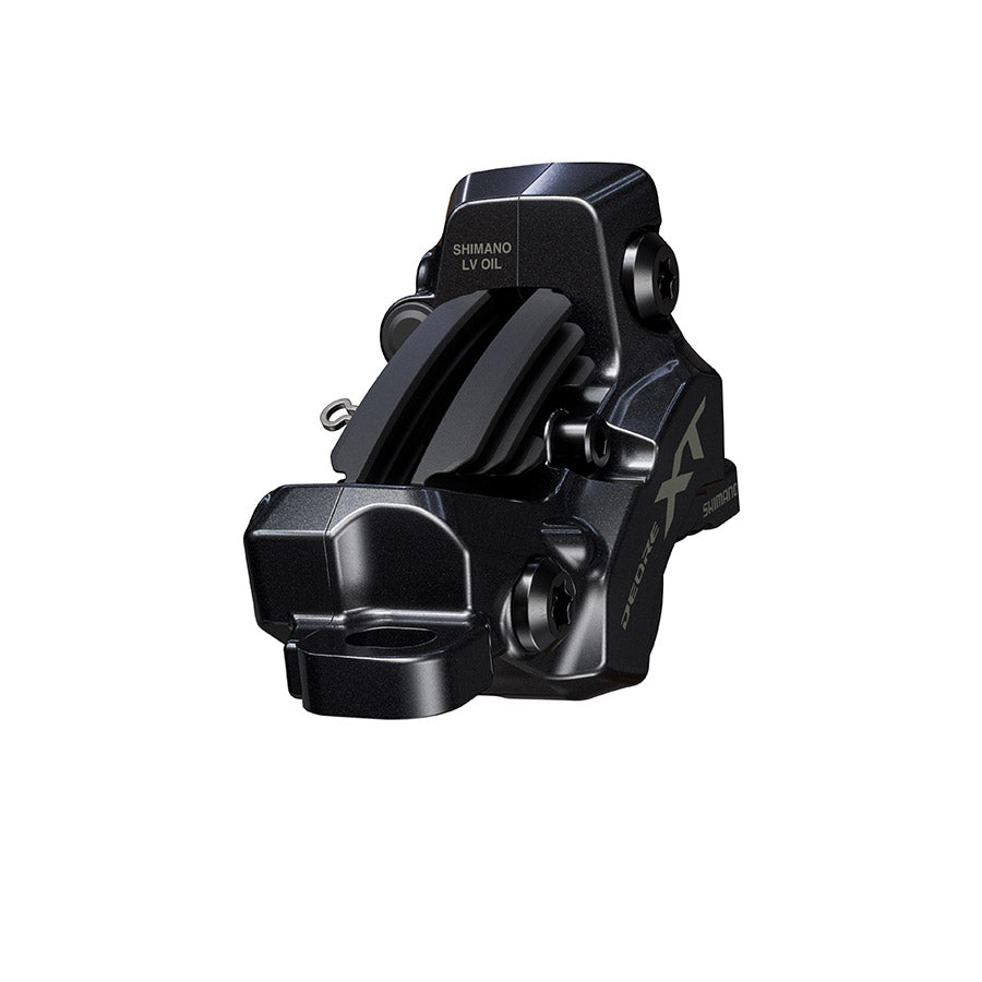 Shimano, Deore XT BR-M8220, MTB Hydraulic Disc Brake, Front or Rear, Post mount, Disc: Not included, 310g, Black