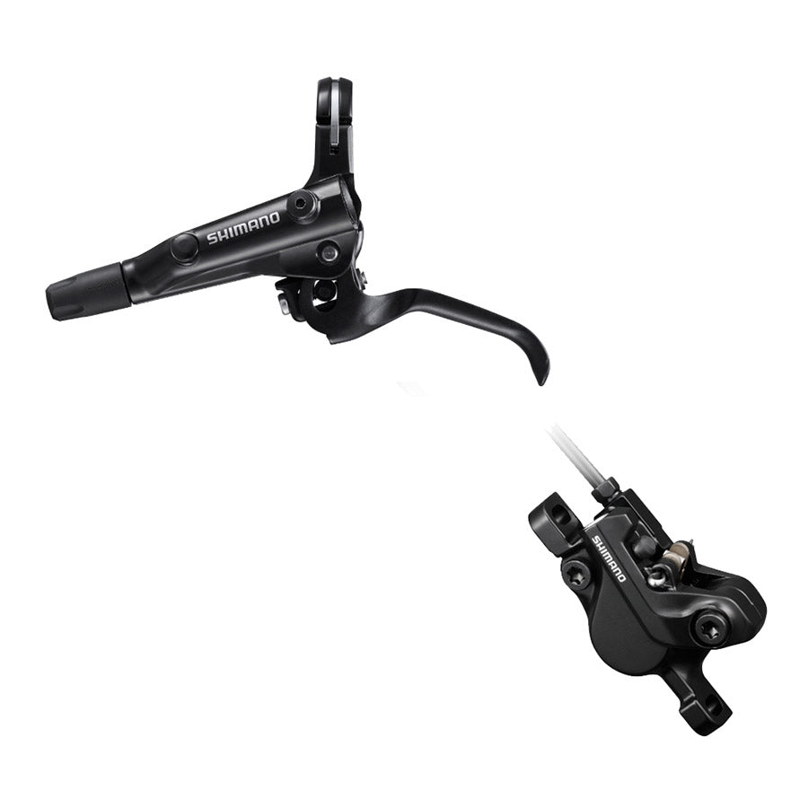 Shimano, Deore BL-MT501 / BR-MT500, MTB Hydraulic Disc Brake, Front, Post mount, Disc: 160 or 180mm (not included), Black, EMT5012JLFPRA100
