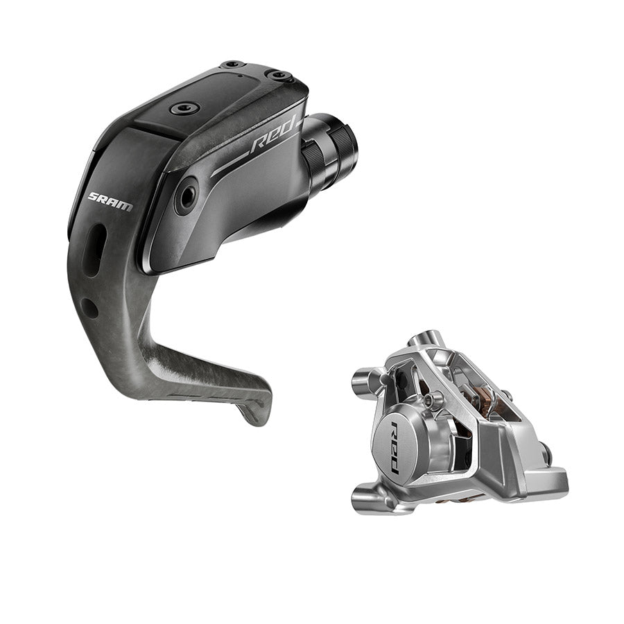 SRAM, Red E1 Aero, Road Hydraulic Disc Brake, Rear, Flat mount, Black