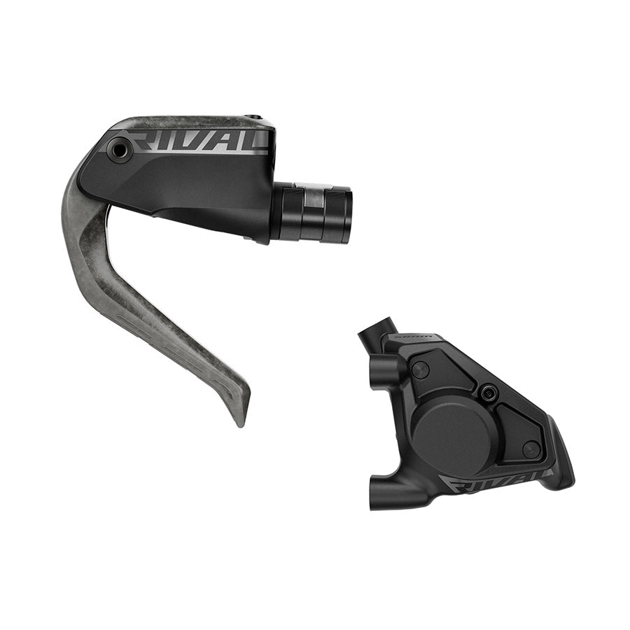 SRAM, Rival E1 Aero, Road Hydraulic Disc Brake, Rear, Flat mount, Black
