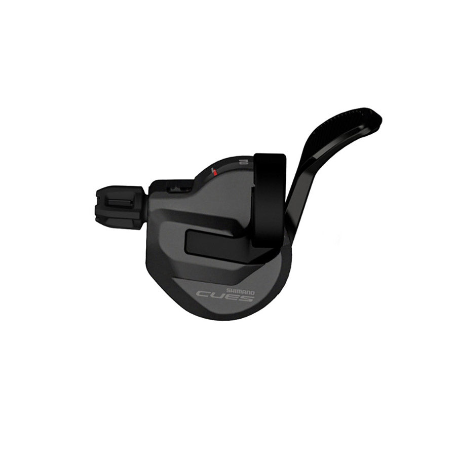 Shimano, CUES SL-U8000-L, Trigger Shifter, Speed: 2, Black, ISLU8000LBP