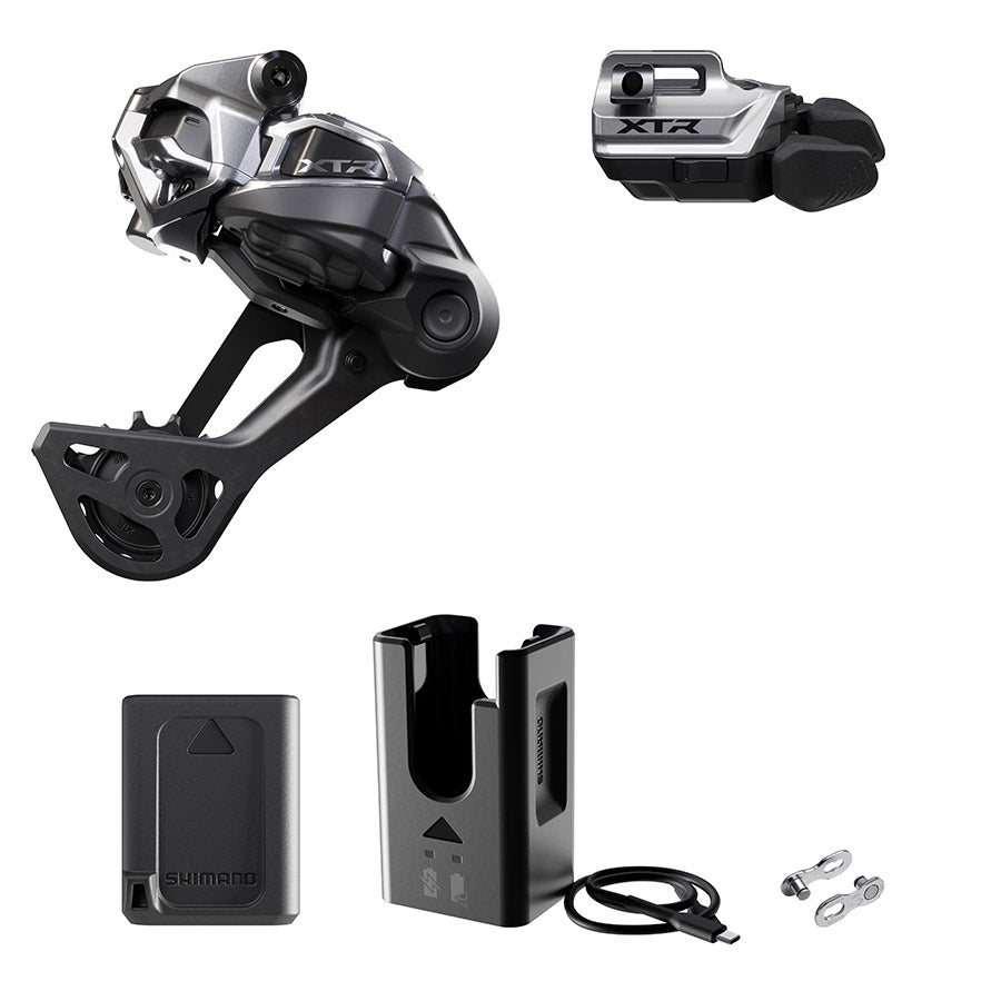 Shimano, XTR Di2 RD-M9250 Kit, Rear Derailleur, Speed: 12, Cage: SGS, Black, I-Spec EV, IGPM9250UPG02