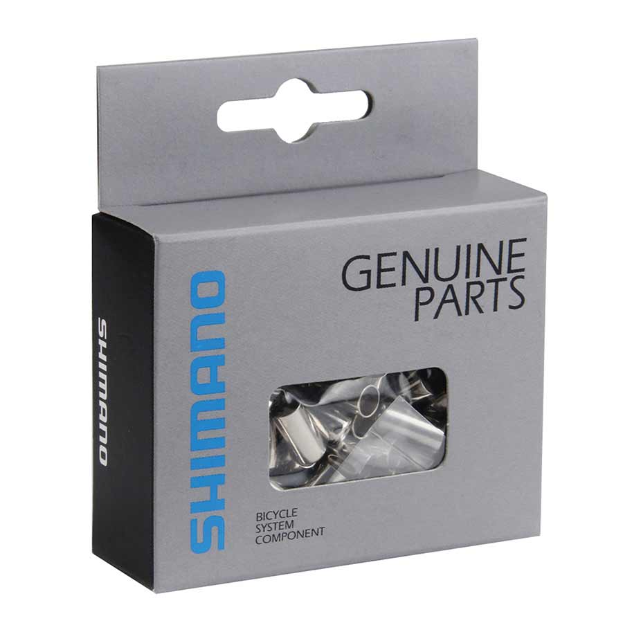 Shimano, Y60B98010, 6mm steel caps, For 5mm brake housing, Box of 100