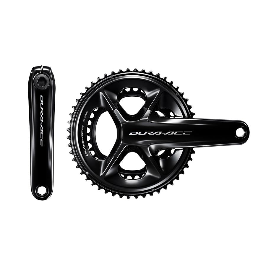 Shimano, Dura Ace FC-R9200, Crankset, Speed: 12, Spindle: 24mm, BCD: 110, 40/54, Hollowtech II, 172.5mm, Black, Road, IFCR9200DX40