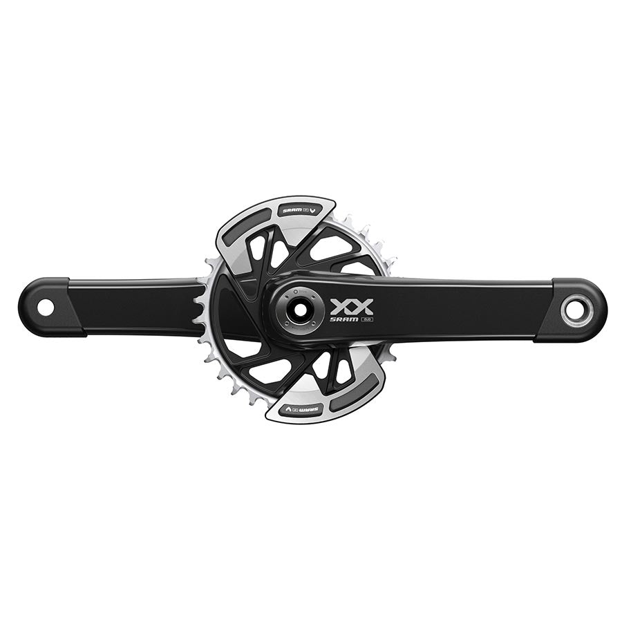 SRAM, XX Eagle T-Type, Crankset, Speed: 12, Spindle: 28.99mm, BCD: Direct Mount, 32, DUB, 170mm, Black, Boost