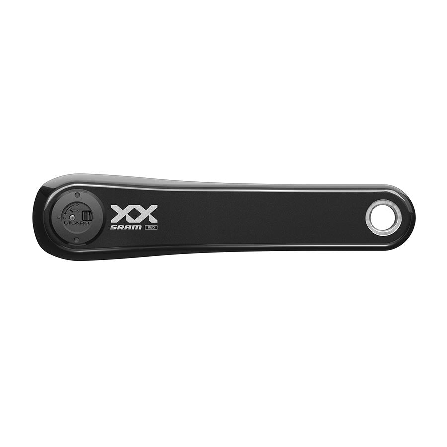 SRAM, XX PM, Left Arm with Power Meter Spindle, Spindle: 28.99mm, DUB, 175mm, Black, Boost