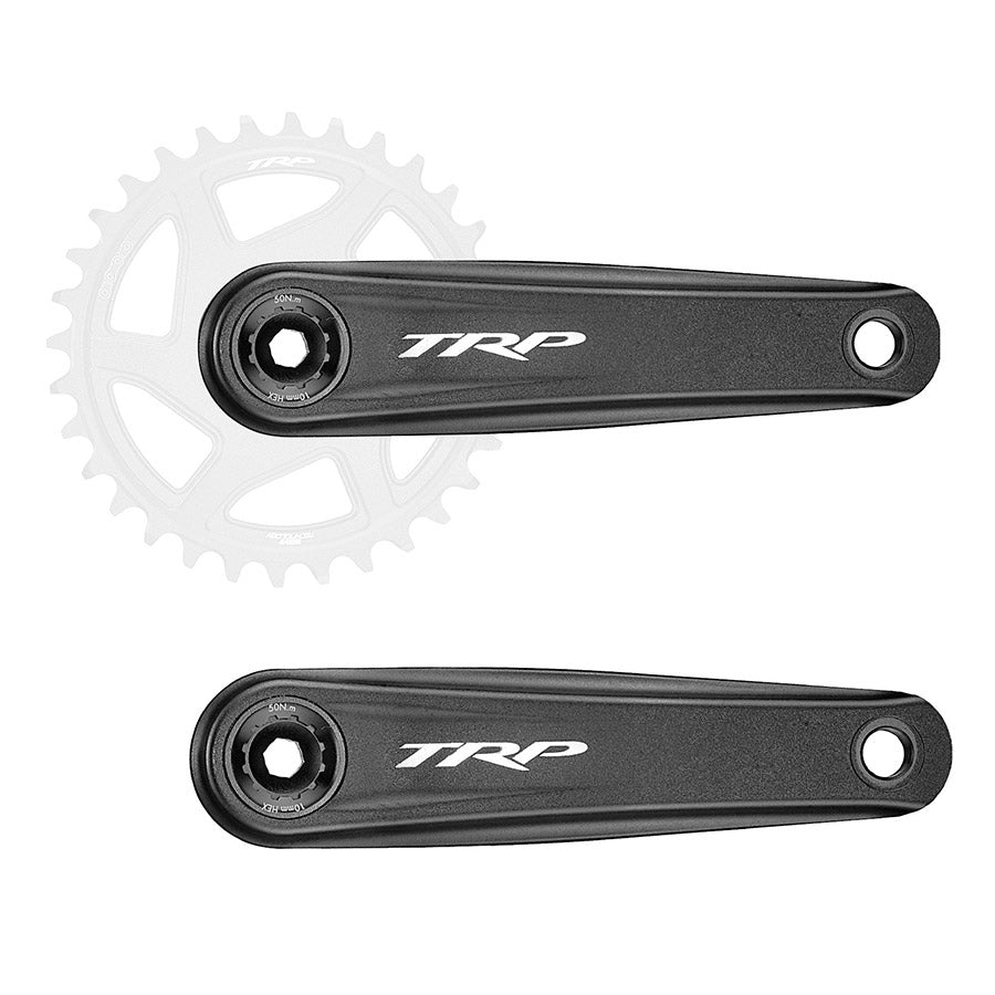 TRP, EVO 12 CK-M8050, Alloy, Crankset, Speed: 12, Spindle: 30mm, BCD: Direct Mount, 30mm, 175mm, Black, MTB/Boost