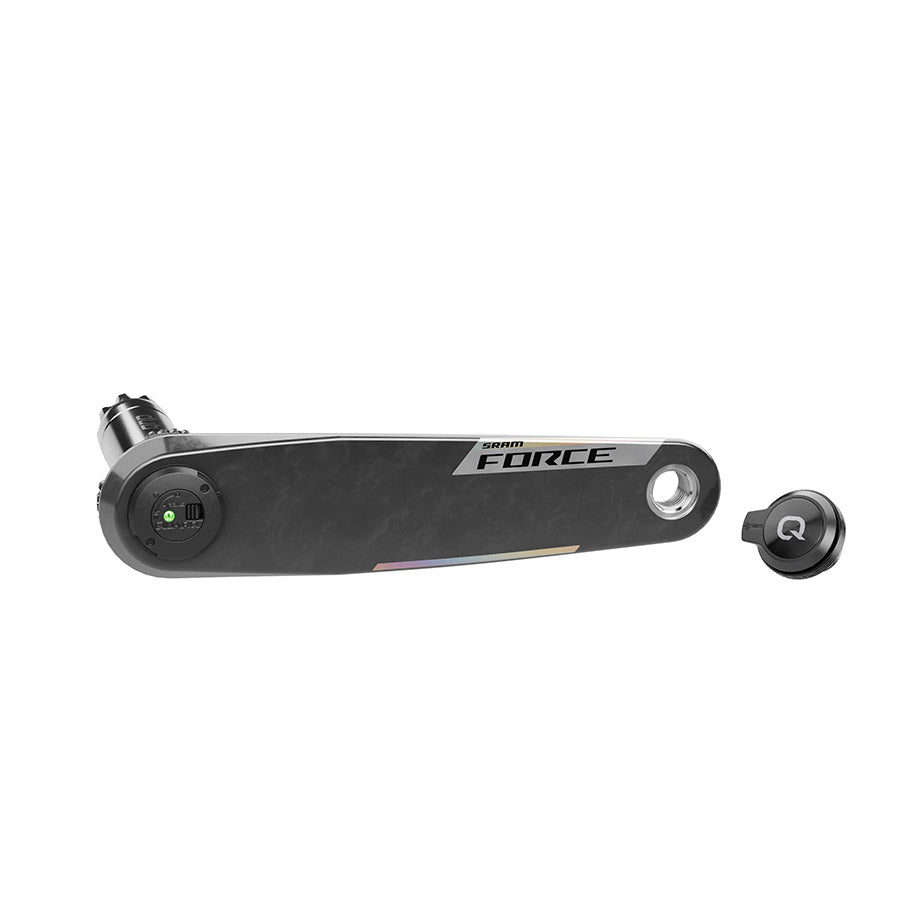 SRAM, Force XPLR PM, Left Arm with Power Meter Spindle, Speed: 12/13, Spindle: 28.99mm, DUB, 172.5mm, Black, Road