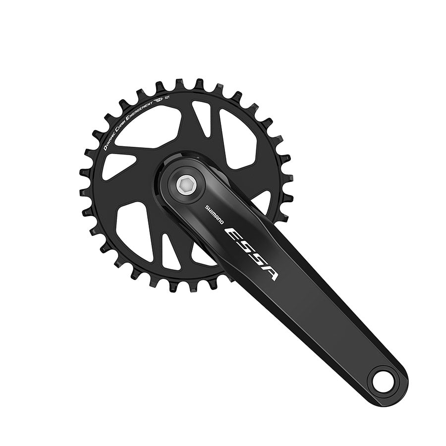 Shimano, ESSA FC-U2000-1, Crankset, Speed: 7/8, BCD: Rivets, 40, Square, 170mm, Black, EFCU20011CB0X