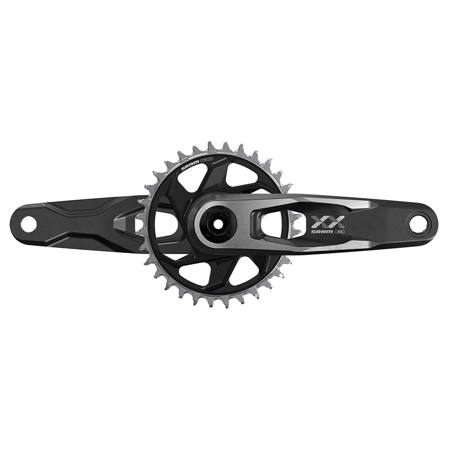 SRAM, XX Downhill CL55, Crankset, Speed: 7, Spindle: 28.99mm, BCD: Direct Mount SRAM 8 Bolt, 34, DUB, 155mm, Black, Boost